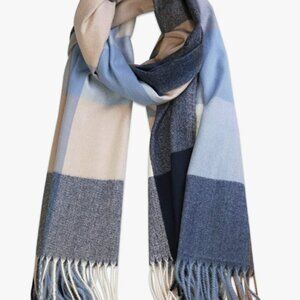 New w/Tag SOJOS Classic Plaid Tartan Cashmere Scarf for Women/ Men